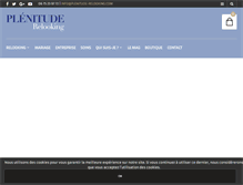 Tablet Screenshot of plenitude-relooking.com